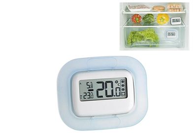 Kühl-Gefrierthermometer 9,1x1,5x7,2 cm weiß