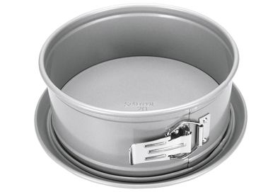 Springform Ø 20 cm H 7cm mit Flachboden silber