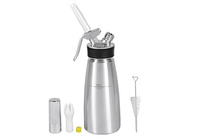 Sahnebereiter "Cream Profi Whip" Edelstahl 0,5 l, Ø 8 cm, 29 cm