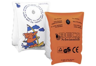 Schwimmflügel für Babys bis 15 Monate orange