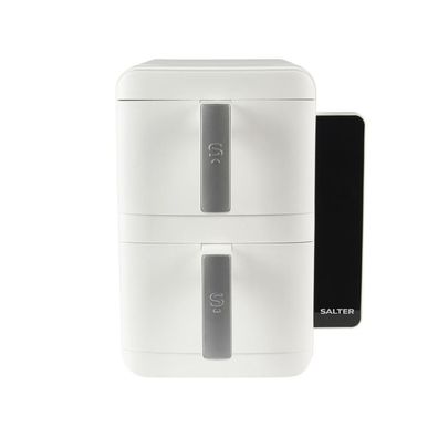 Heißluftfritteuse "VertiCook Ultra" weiß 9 l (2x4,5 l)
