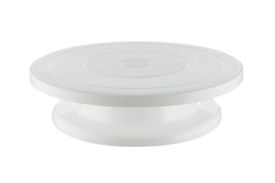 Tortenplatte Kunststoff Ø 27,5 cm, 7 cm weiß