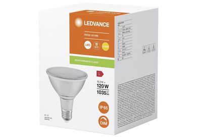 LED Reflektorlampe PAR38 15,2W E27 1.035lm 2700K 30°