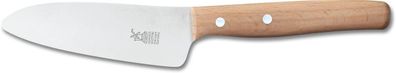 Koch-Lernmesser "Junger Koch" Rotbuchenholzgriff Klingenlänge 11,8 cm