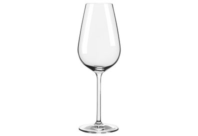 Weißweinglas "Glanzlicht" 2er Set Kristallglas 362 ml, Ø 7,2 cm, 23 cm transparent