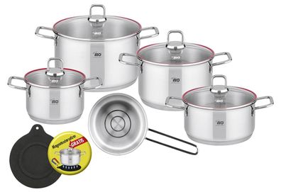 Topfset Excellent 6-teilig Edelstahl