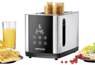 Toaster TO 850 silber / schwarz