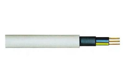 Feuchtraumleitung, NYM-J 5 x 1,5, grau Ring mit 50 m