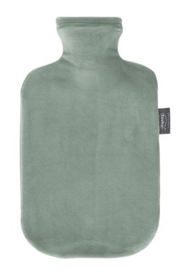 Wärmeflasche Polyester / Elasthan 2 l 33x19,5x6 cm grün