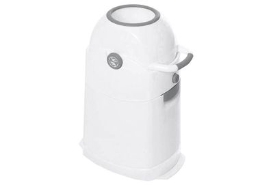Windeleimer "Diaper Champ Regular" 56x28x40 cm weiß / grau