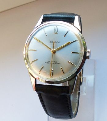 Schöne Beleco Swiss Classic 17Jewels Herren Vintage Armbanduhr Top Zustand