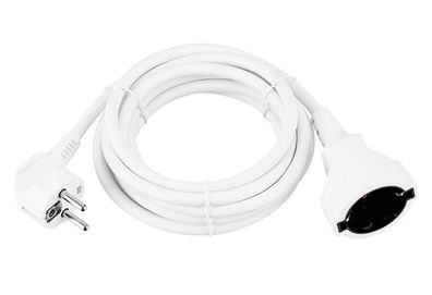 Verlängerung H05VV-F 1,5 3m weiß