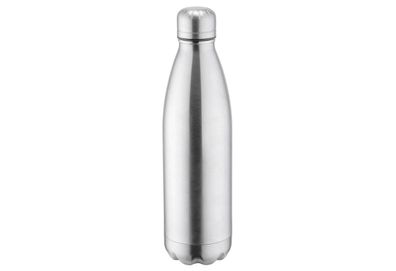 Thermoflasche Edelstahl / Kunststoff 1 l, Ø 8,7 cm, 32 cm