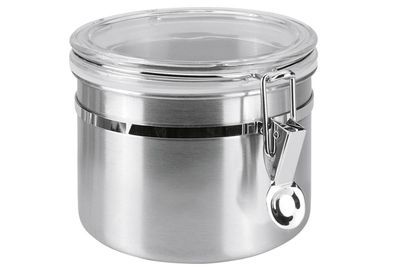 Vorratsdose Edelstahl 700 ml, Ø 13 cm, 8,5 cm silber