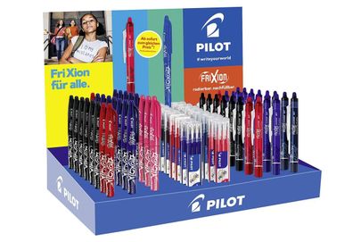 Tintenroller "Frixion" 68er Display 3-fach sortiert