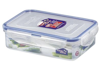 Frischhaltedose "Lock & Lock Classic" 550 ml, 18,1x12,8x5,2 cm transparent / blau