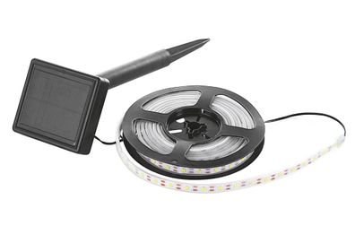 Solarstripe 300cm IP44 BK RGB 600mAh inkl. Erdspieß