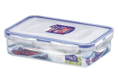 Frischhaltedose "Lock & Lock Classic" 800 ml, 20,7x13,4x5,3 cm transparent / blau