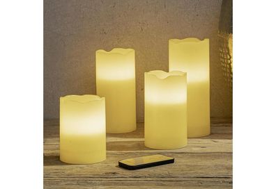 LED Kerzen 4er Set