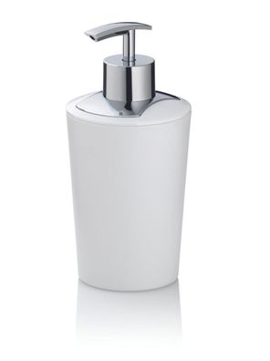 Seifenspender Marta 350ml Ø8cm H17cm weiß