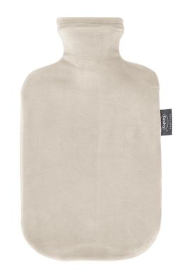Wärmeflasche Polyester / Elasthan 2 l 33x19,5x6 cm beige