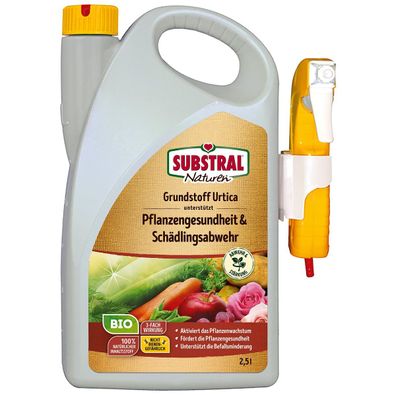 SUBSTRAL® Naturen® Grundstoff Urtica Sprühflasche AF - 2,5 Liter
