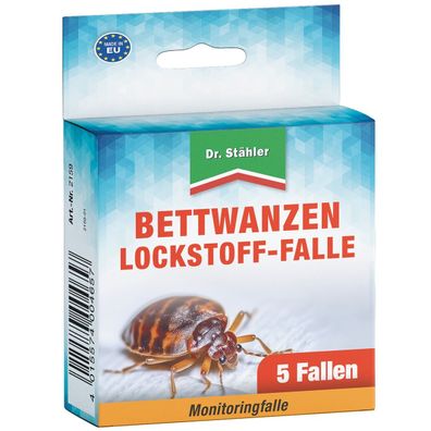 Dr. Stähler Bettwanzen Pheromon-Falle 5 Stück