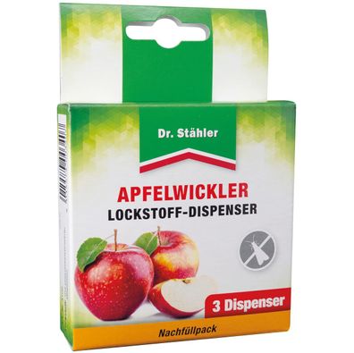 Dr. Stähler Apfelwickler Pheromon-Lockstoff 3 Dispenser