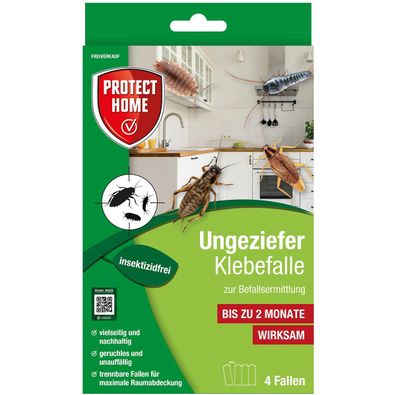 Protect HOME Ungeziefer Klebefalle - 4 Fallen