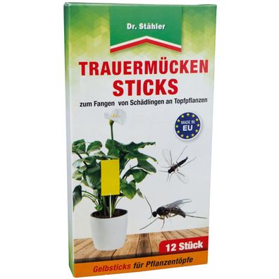 Dr. Stähler Trauermücken Sticks 12 Stück