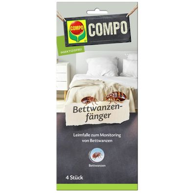 COMPO Bettwanzenfänger - 4 Leimfallen