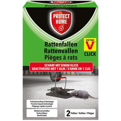 Protect HOME Rattenfallen Click 2 Stück