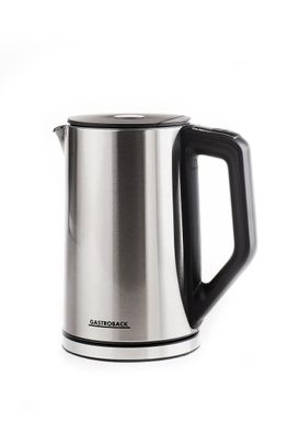 Design Wasserkocher "Cool Touch" 42436 edelstahl / silber