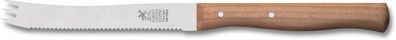 Tomaten- und Käsemesser "Gabelspitz" Kirschholzgriffgriff Klingenlänge 11,1 cm