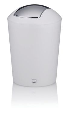 Schwingdeckeleimer Marta Ø15cm H21cm 1,7l weiß