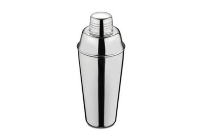 Cocktailshaker Edelstahl 600 ml, 8,6x8,6x22 cm