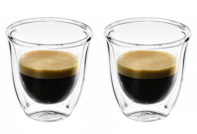 Espresso Thermogläser 2er Set 60 ml