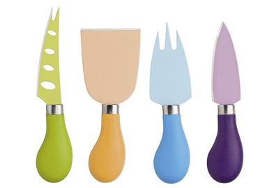 Käsemesser-Set "EasyCut" 4teilig Edelstahl 13 cm
