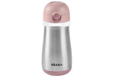 Trinkflasche Edelstahl old pink