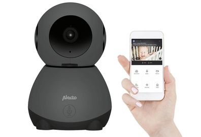 Smartbaby10WLAN-Babyphone mit Kamera Kunststoff / Elektronik 13x8,5x8,5 cm schwarz