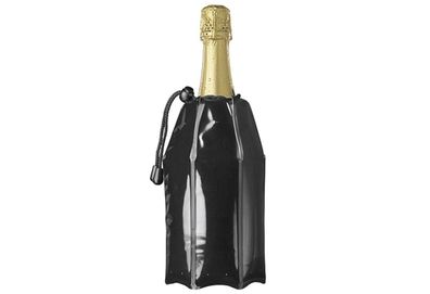 Champagnerkühler "Active Cooler" 2x15x22 cm schwarz