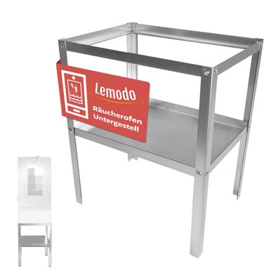 Untergestell für Räucherofen Stahl 41,5x29,5x50 cm, Tisch für Kalträucherofen