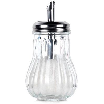 Zuckerdose aus Glas mit Spender, 190 ml