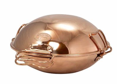 CopperGarden®" Cataplana ø24 cm Bräter | Kupfer glatt