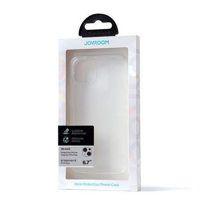 Joyroom 14X Hülle für iPhone 14 Plus - Strapazierfähiges, Klar Transparente Schu