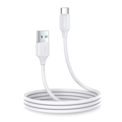 Joyroom Dauerhaft Serie A9 USB-A/USB-C 3A Ladekabel 1m - Weiß
