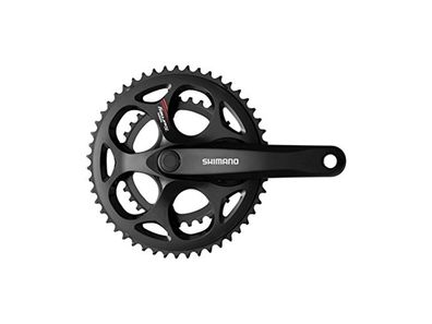 Shimano Kettenradgarnitur "A070", 34/50Z., 4-kant, 170mm Kurbellänge, SB-verpackt,
