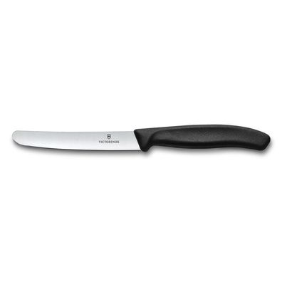 Swiss Classic, Tafelmesser, 11cm, gerade, schwarz