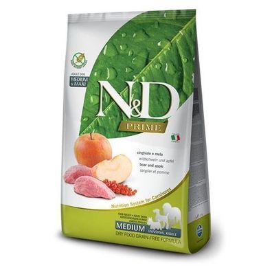 Farmina N&D PRIME DOG WILD ADULT MEDIUM & MAXI 12kg
