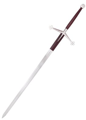 Kingston Arms Schottisches Claymore Schwert, brauner Griff